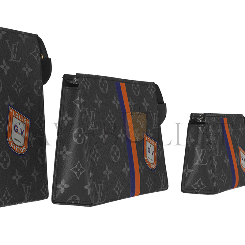 l0*is V*t0n trio toilet pouch mon monogram p01957 (25*20*6cm)